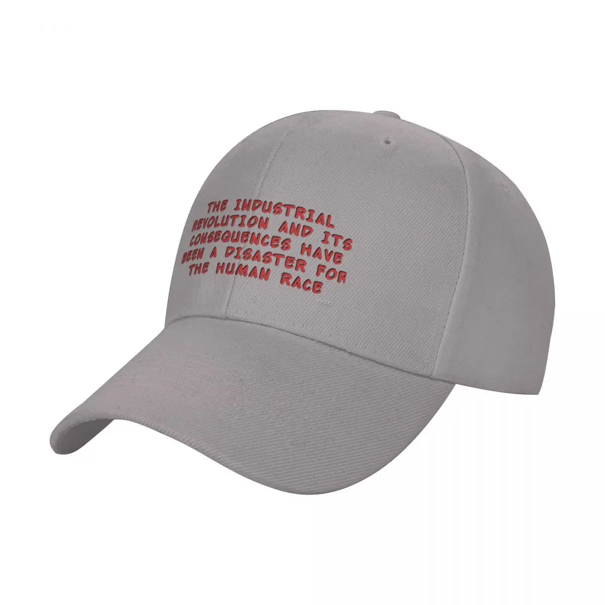 

The Industrial Revolution And Its Consequences Fashion Baseball Cap Peaked Cap Men's Hat Women's Cap Summer Woman Cap