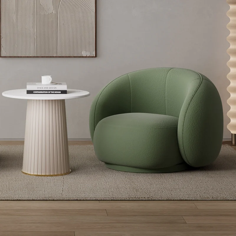 Creative, minimalist, modern sofa chair, Nordic light luxury single sofa company reception, negotiation, and rest area