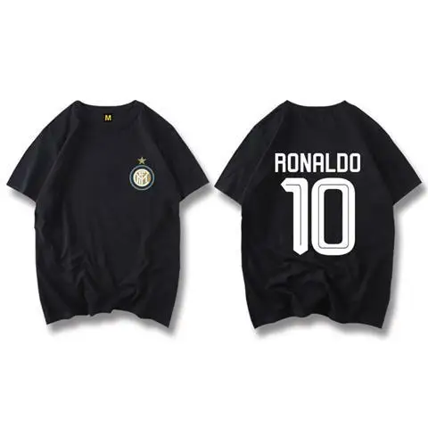 

Cotton Football International Alien Ronald Icardi Cotton Printed Short Sleeve T-Shirt Half Sleeve T-Shirt Men's Trend Brand