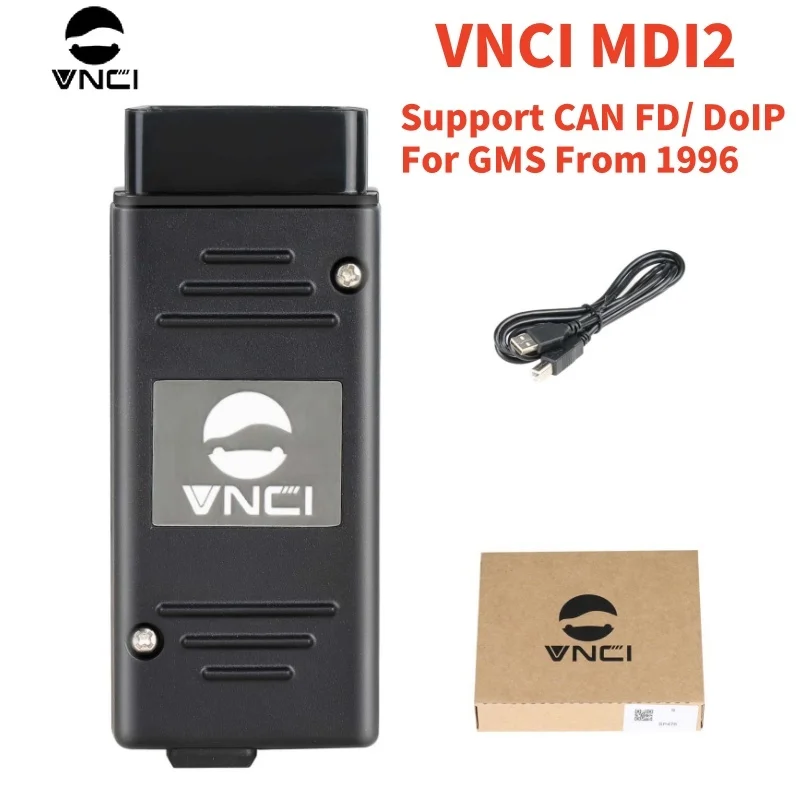 Диагностический интерфейс VNCI MDI2 2025 для GM с поддержкой CAN FD/DoIP для GMS 1996 года, совместимый с программным обеспечением TLC, GDS2, DPS