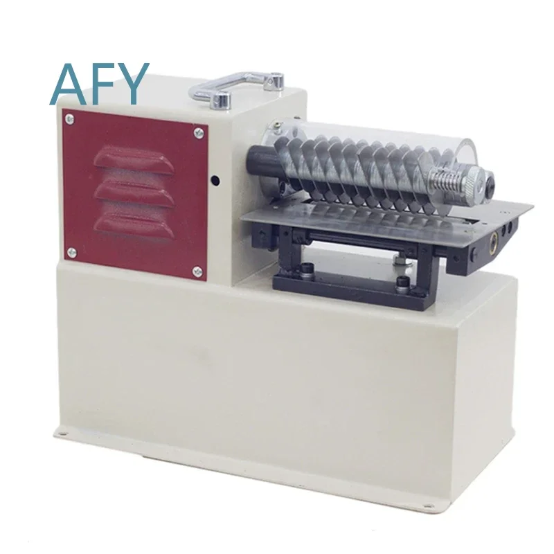 Small Leather Slitting Machine for Watch Belt Conveyor Products Rhinestone Electric Slitting Machine for DIY Craft Cutting