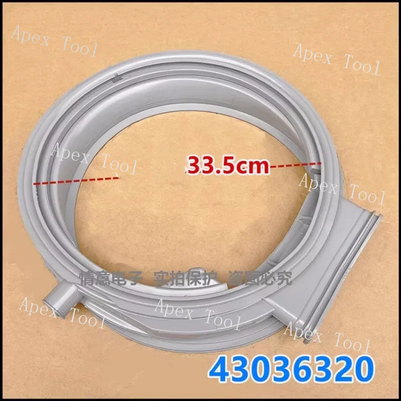

Барабанная стиральная машина Jinling43036320, резиновое уплотнительное кольцо дверного уплотнения, новое
