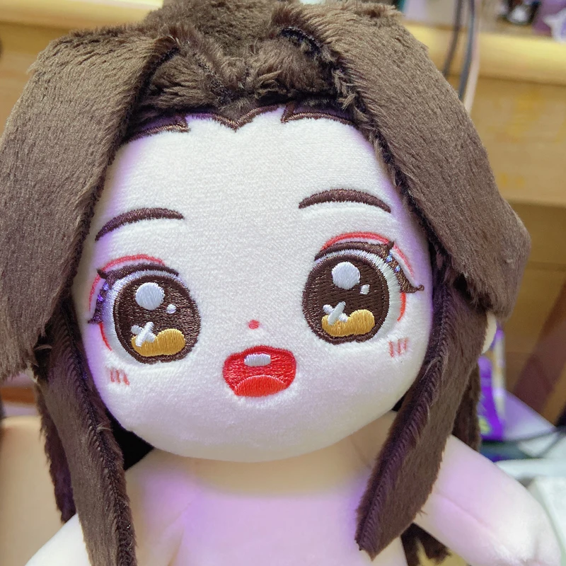 Bênção Oficial Céu Xie Lian Hua Cheng Boneca De Algodão De Pelúcia Tian Guan Ci Fu San Lang Plushie Recheado Anime Cosplay Figura Brinquedo