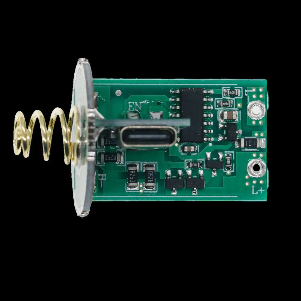 Flashlight Power Driver Circuit Component Dual Cell Lithium Operation Type C Charging Interface Professional Electronic Board