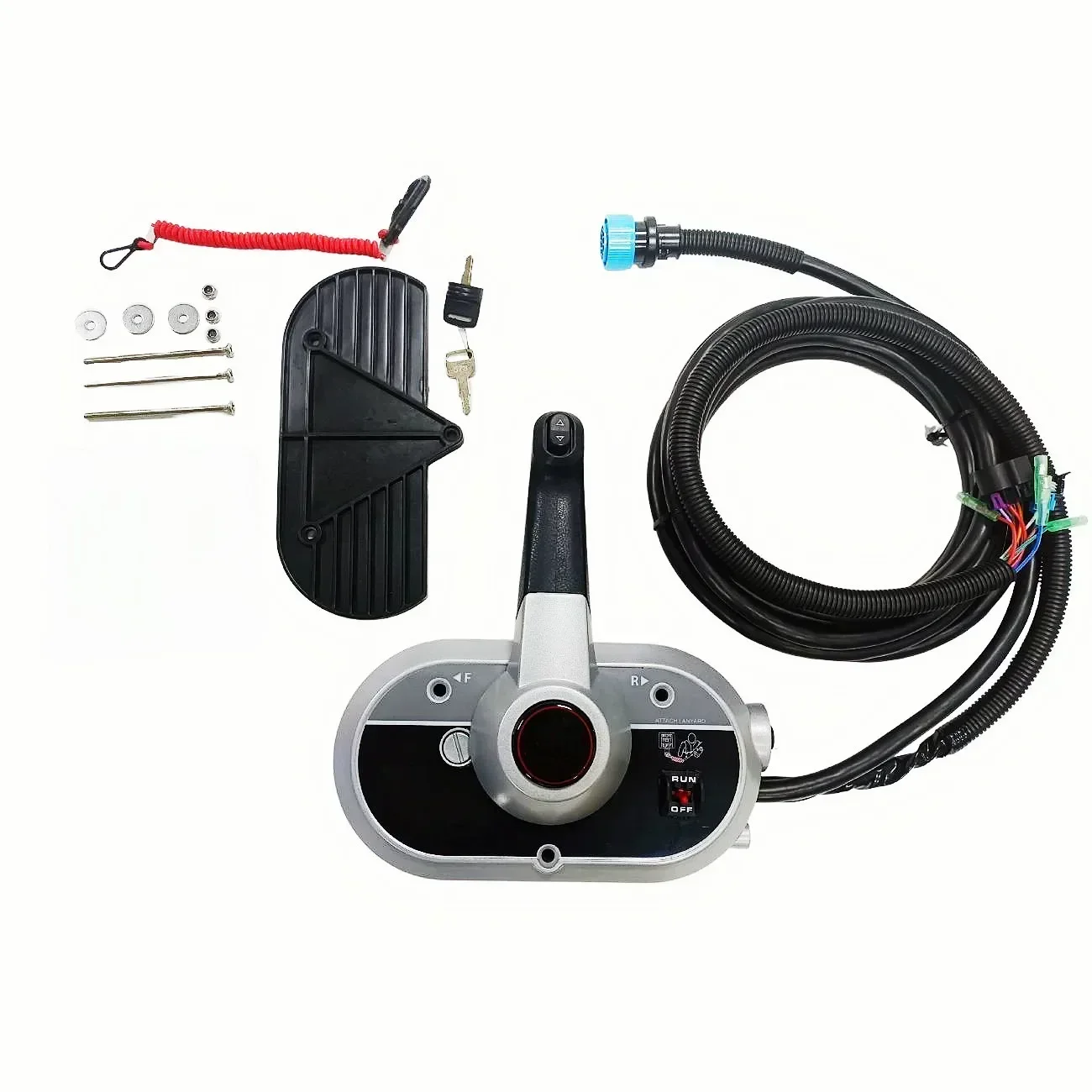 جديد 8M0176287 صندوق التحكم عن بعد للتركيب على الجانب البحري 8M0138640/SS Gen II مع حزام 15FT