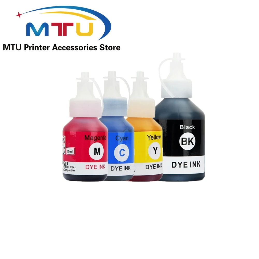 1Set Refill Ink for Brother DCP-T500W DCP-T300 DCP-T700W DCP-T310 DCP-T510W DCP-T710W MFC-T810W MFC-T910DW BT5000 BT5009 BT6009