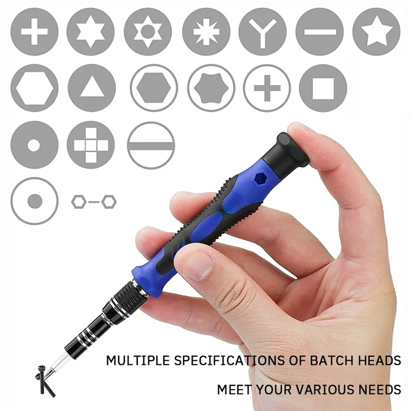 

142-In-1 Screwdriver Set Multifunctional Multi-Angle Screwdriver Set Tool Set Durable High Guality Easy To Use