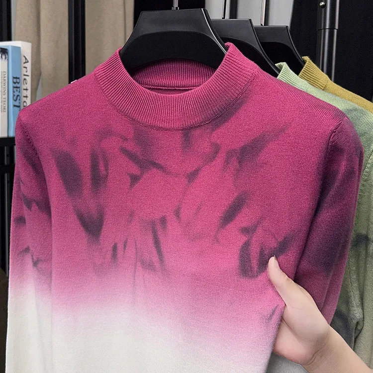 

2025 популярные осенние и зимние модные мужские пуловеры