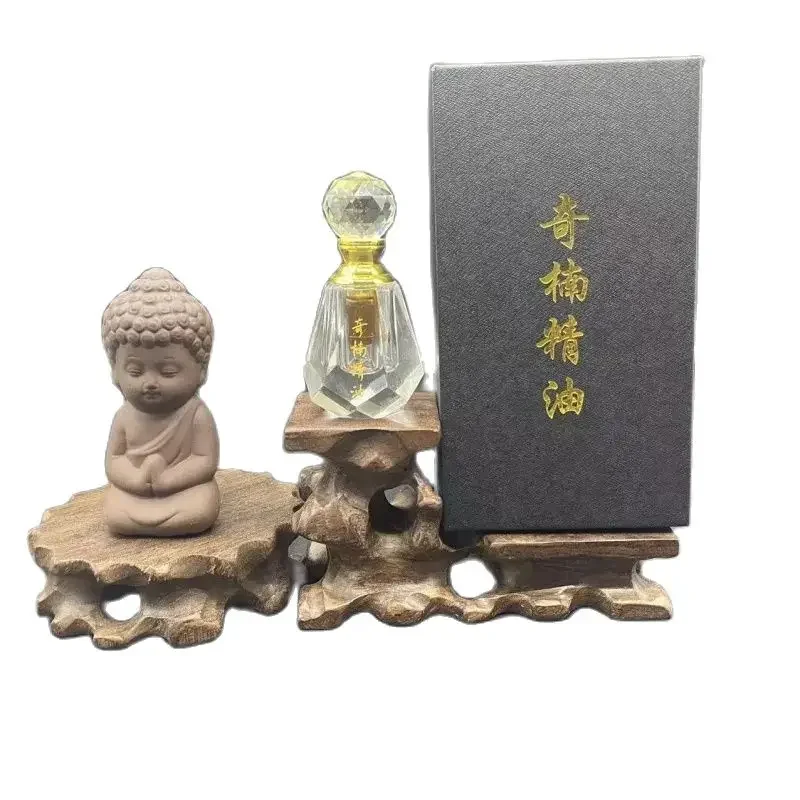Premium Cambodian Oud Oil Original Oud Fat Genuine Natural Kynam Incense Lasting Scent Deep Sleep Reduce Pressure 2ml/bottle view 6