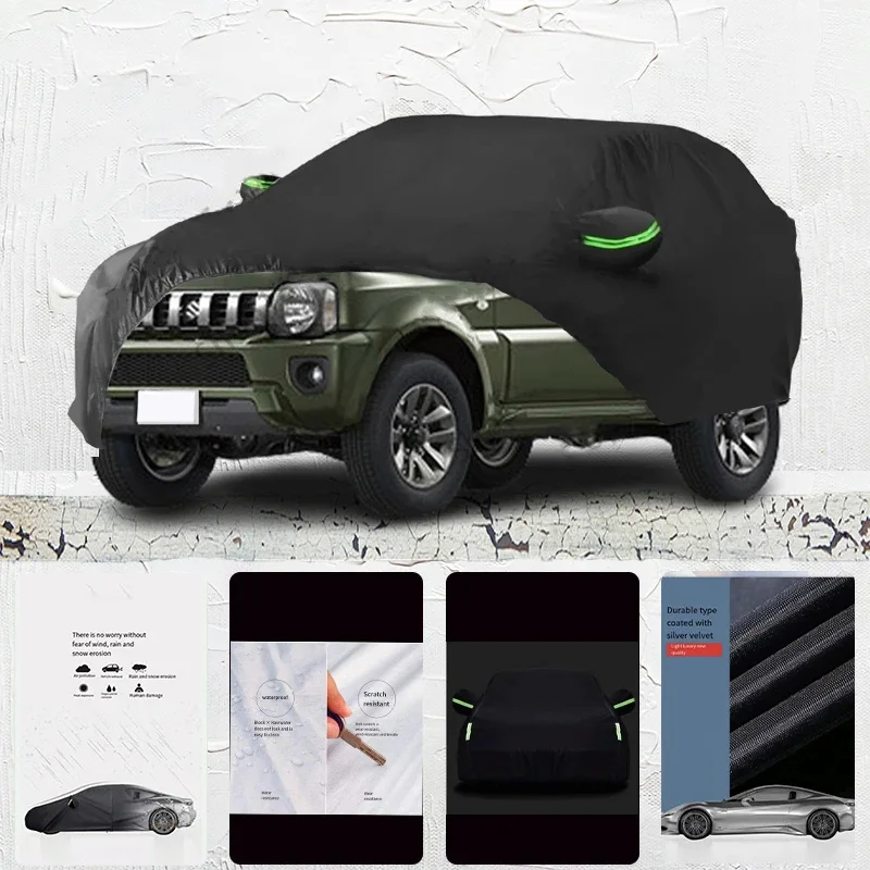 

For Suzuki-Jimny Auto Anti snow Anti dust Anti-uv Anti peeling paint And Anti Rainwater 210t Car cover protection