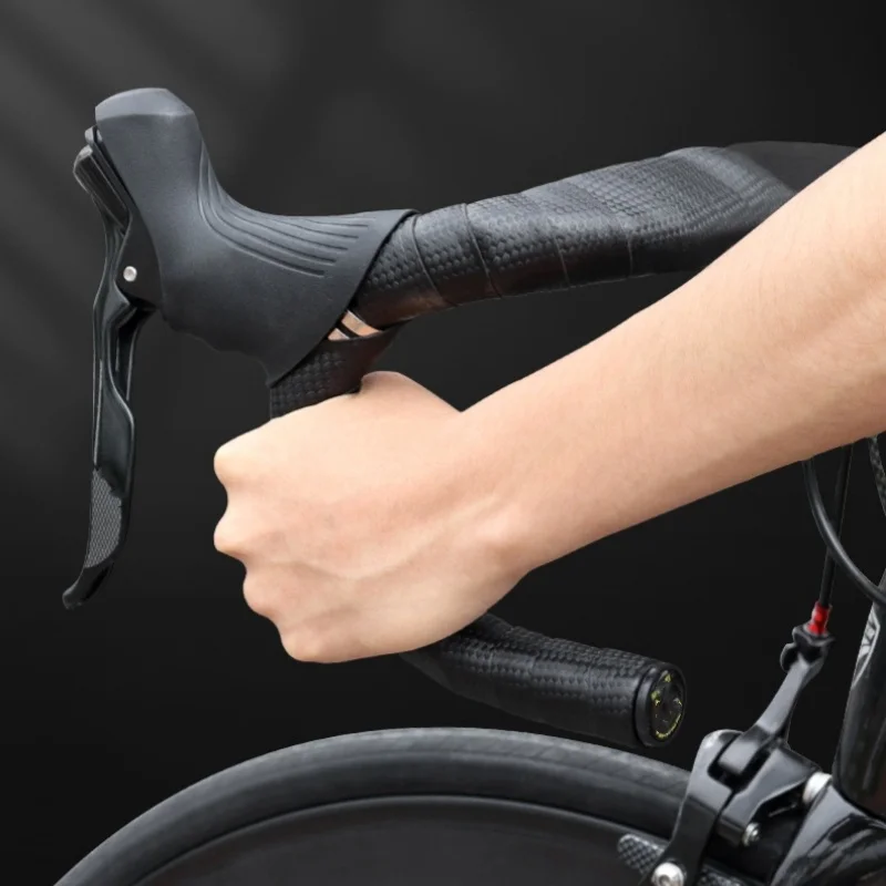 Road Bicycle Bar Tape Cycling Cork Shockproof Sport Handlebar Bandage EVA Wrap Bent Tape + 2 Bar Plug Bike Accessories