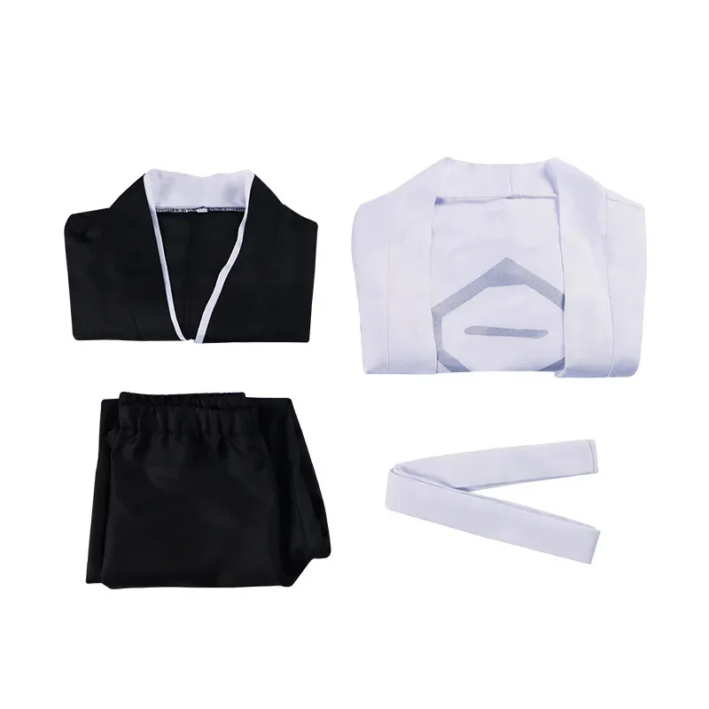 Anime Bleach Cosplay Aizen Sousuke Captain 5th Kimono Costume Kuchiki Byakuya Uniform Halloween Outfits For Men