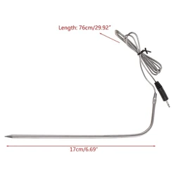 Waterproof Thermometers Hybrid Probe Replacements for Thermopro Wireless Remote Digital Cooking Foods Meats Thermometers