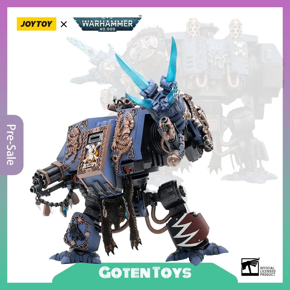 JOYTOY Warhammer 40K Space Wolves Bjorn the Fell-Handed 1/18 شخصية مفصلية نموذج رسمي قابل للجمع هدية لمحبي