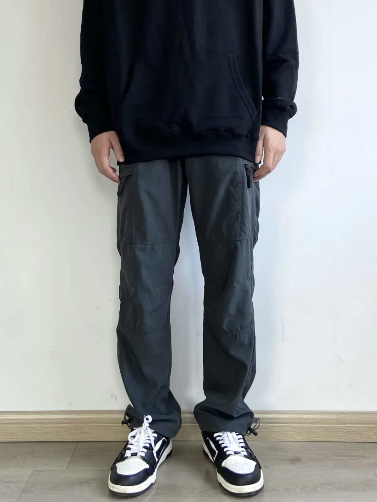 

American High Street Waterproof Breathable Workwear Trousers Vibe Sle Qui Dry Dstring Slimming Sports Long Pants