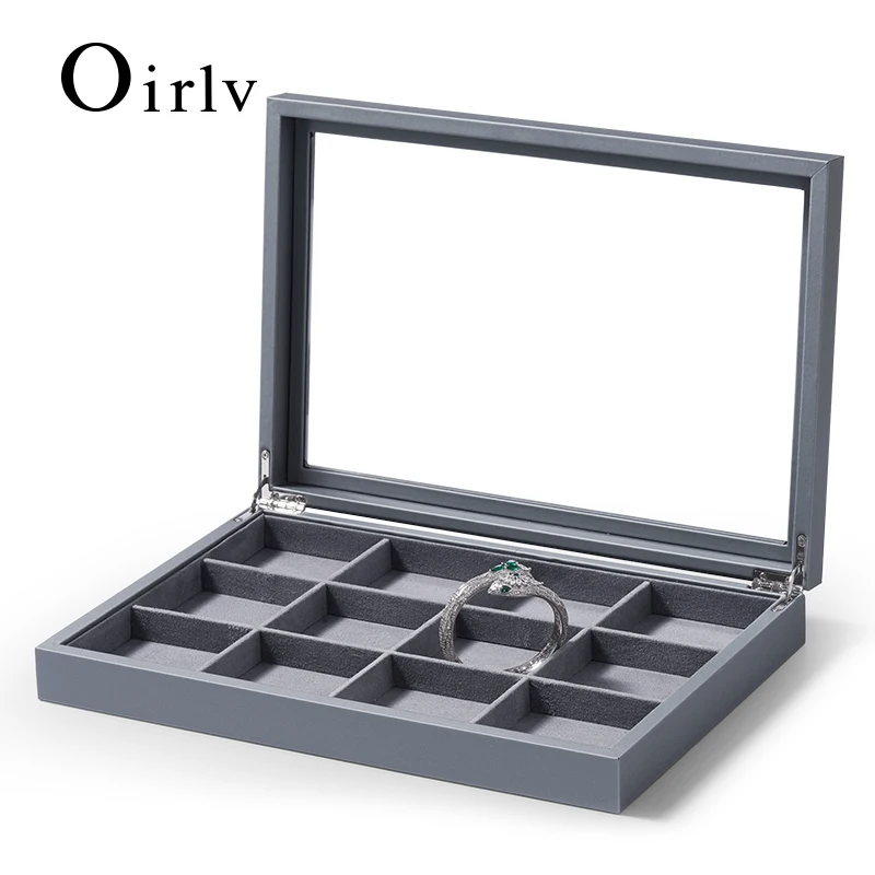 

Jewelry storage box, high-end leather rings, earrings, bracelets, necklace box, stationery display, jewelry storage box