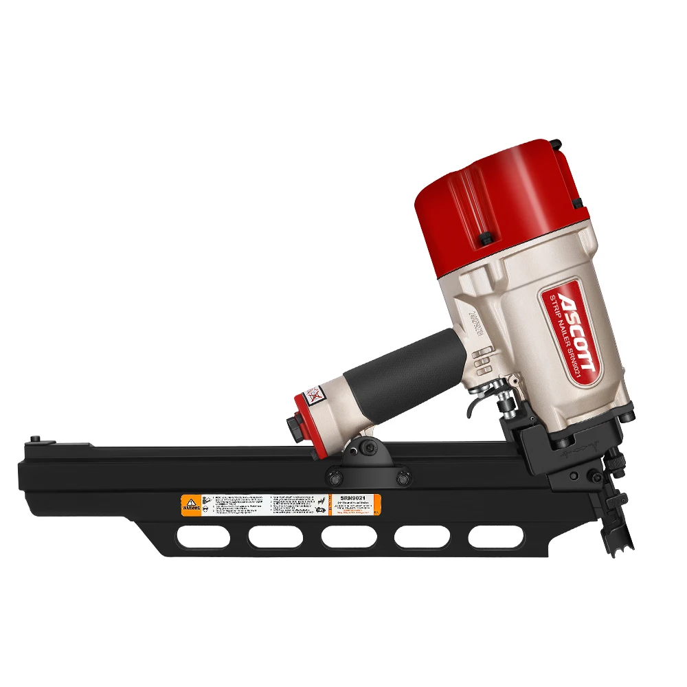 Srn9021l 21 درجة أداة تأطير هوائية للأظافر البلاستيكية المطلية برأس مستدير كامل للتأطير #1