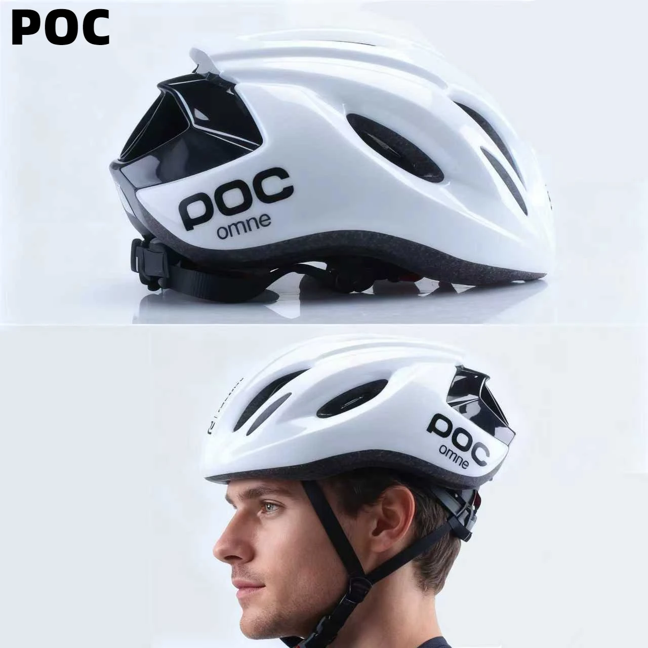 

POC new model bicycle riding helmet.Road and Mountain Bike Safety Helmet for Men and Women,Elegant Lightning Design