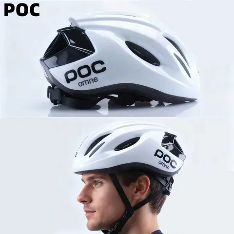 POC 신형 자전거 헬멧. 남녀 공용 도로 및 산악 자전거 안전 헬멧, 우아한 번개 디자인