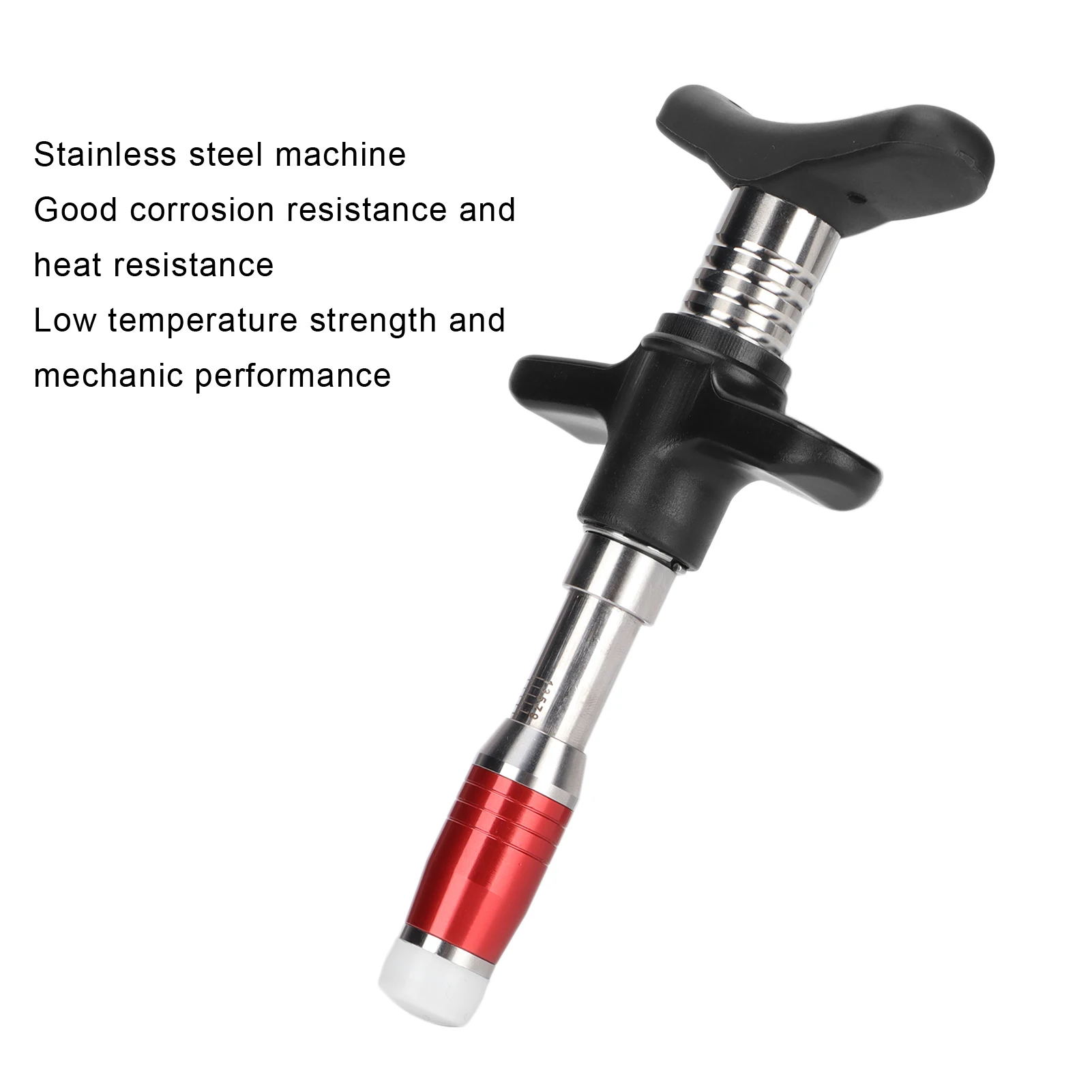 أداة ضبط تقويم العمود الفقري المحمولة لاسترخاء العضلات ، مدلك يدوي برأس واحد للعمود الفقري ، 10 مستويات