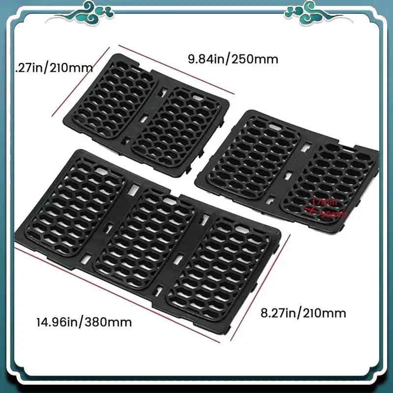 

Premium Car Middle Mesh Grille Front Grille Inserts Trim Mesh Kit For Jeep Grand Cherokee 2014-2016 Silver 68143075AB Accessorie