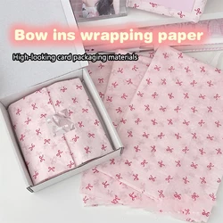 10pcs Bowknot Sydney Paper Hand-Kneaded Paper Cotton Paper Bouquet Flower Wrapping Paper Flower Wrapping Paper Cake Baking Gift