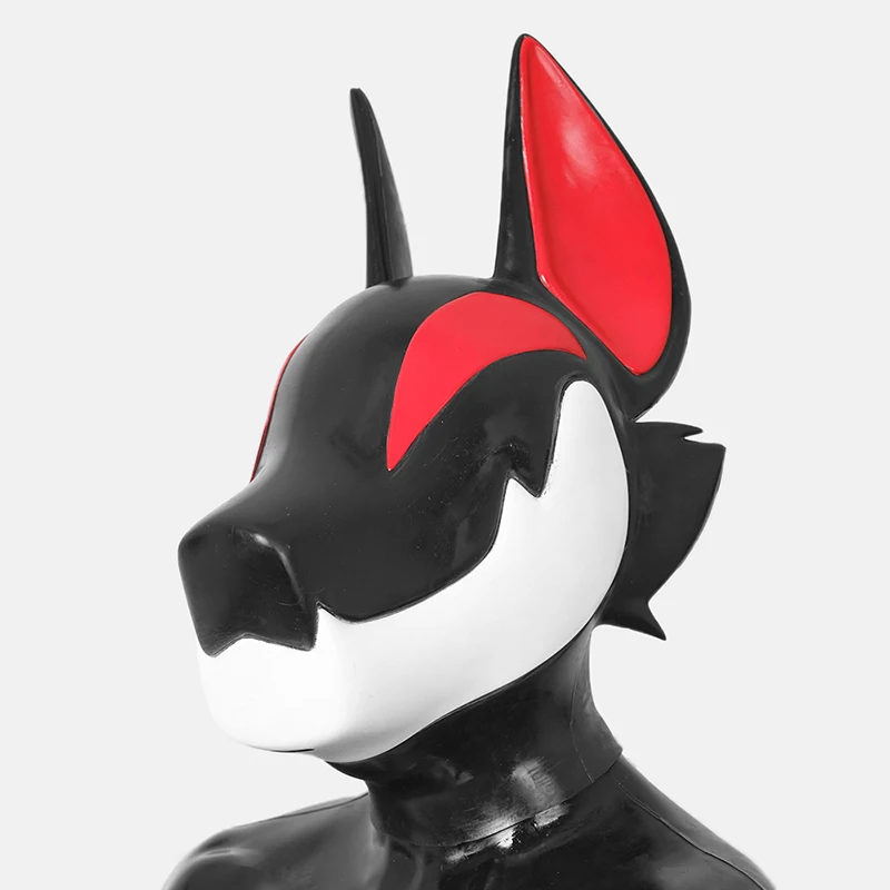 Furrjoi シリコーン IDo ドローン犬マスクコスプレ衣装カスタム利用