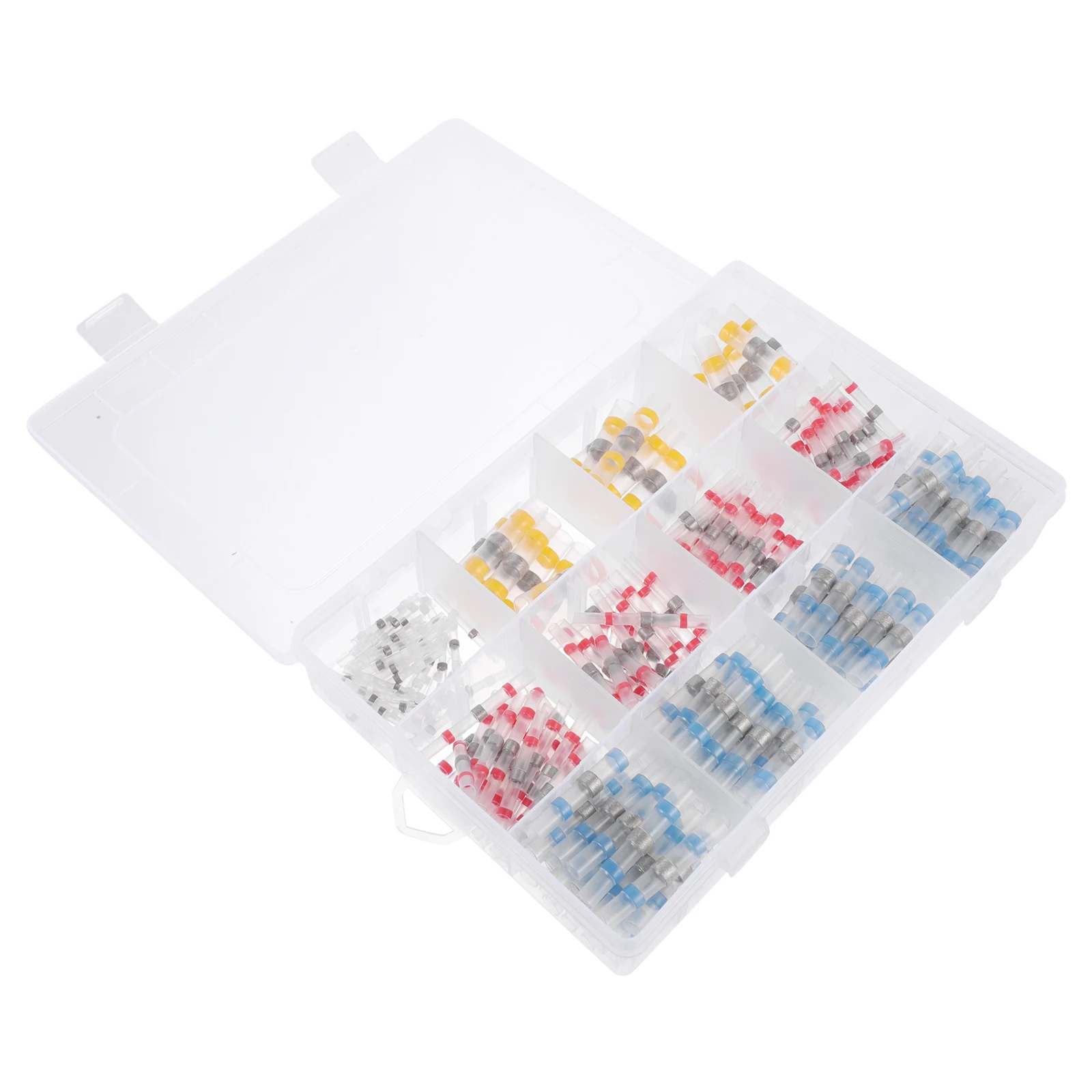 

250 шт., соединители для проводов с паяным уплотнением, термоусадочные стыковые соединения, водонепроницаемые изолированные соединители для автомобиля, лодки, наружного использования