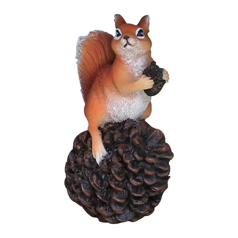 

Squirrel Tree Hanging Decor Resin Craft Animal Pendant for Garden Yard Outdoor Indoor Decoration Landscape Ornament