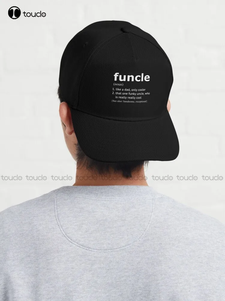 Funcle Like A Dad Only Cooler Dad Hat Caps For Women   Hunting Camping Hiking Fishing Caps Street Skateboard Harajuku Denim Caps