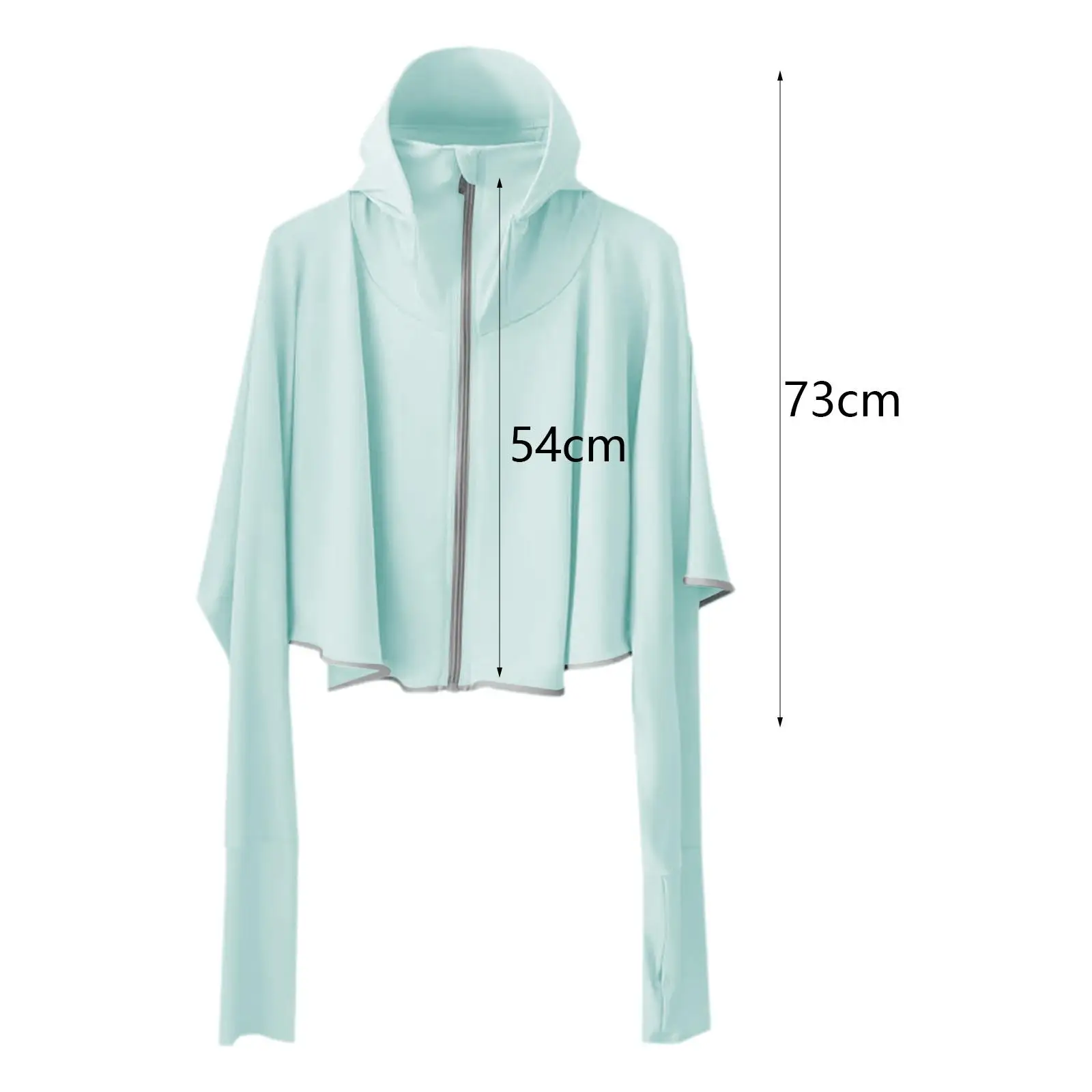 Women's Sun Protection Hoodie Jacket Long Sleeve Thin Sunproof Sun Protection Clothes for Summer Outdoor Cycling Fishing Hiking