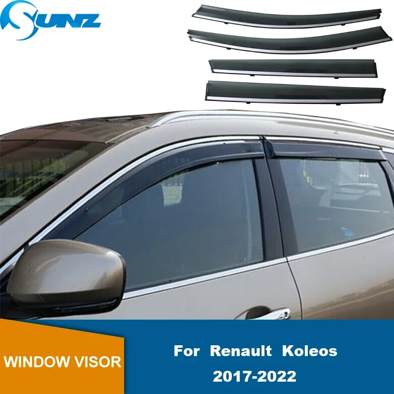 

Car Window Visor For Renault Koleos Samsung QM6 6 HC 2017 2018 2019 2020 2021 2022 Weathershields Door Visor Sun Rain Guard
