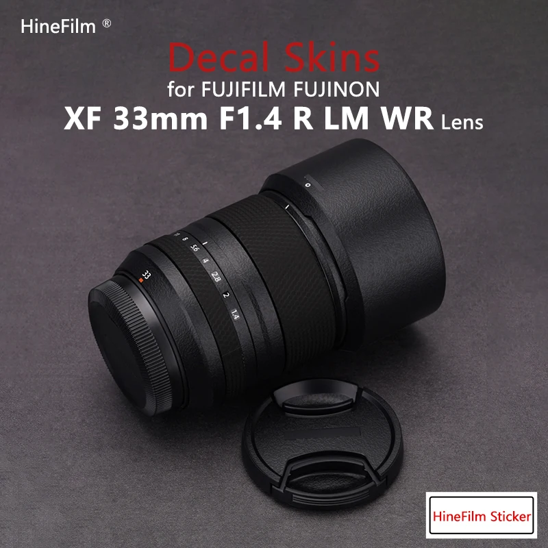 

Fuji 33-1.4 Lens Sticker XF33 F1.4 Lens Decal Skin For Fujifilm Fujinion XF 33mm F1.4 R LM WR Lens Protector Coat Wrap Cover