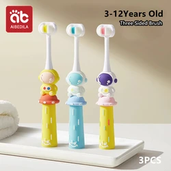 Children Cartoon Astronaut Super Soft Bristle High Quality Toothbrush Baby Tooth Brush Kids Training Teeth Brush Care 1-12 Y