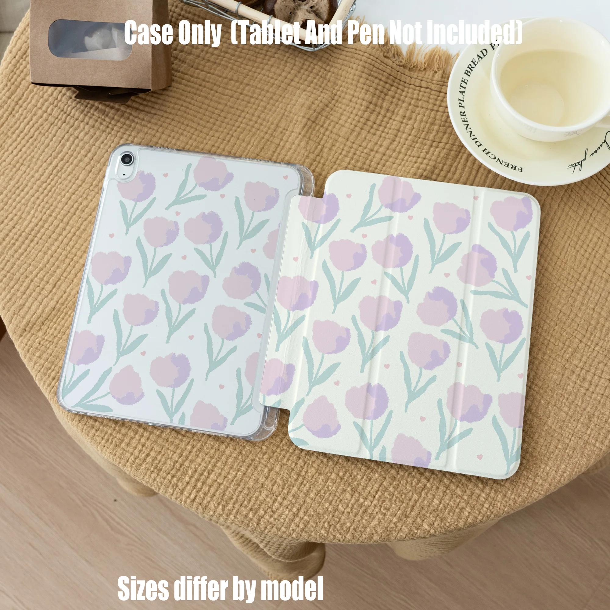 Premium TPU Tablet Case for Samsung and Apple All Models Slim Fit Protective Cover，Shockproof Lightweight Durable