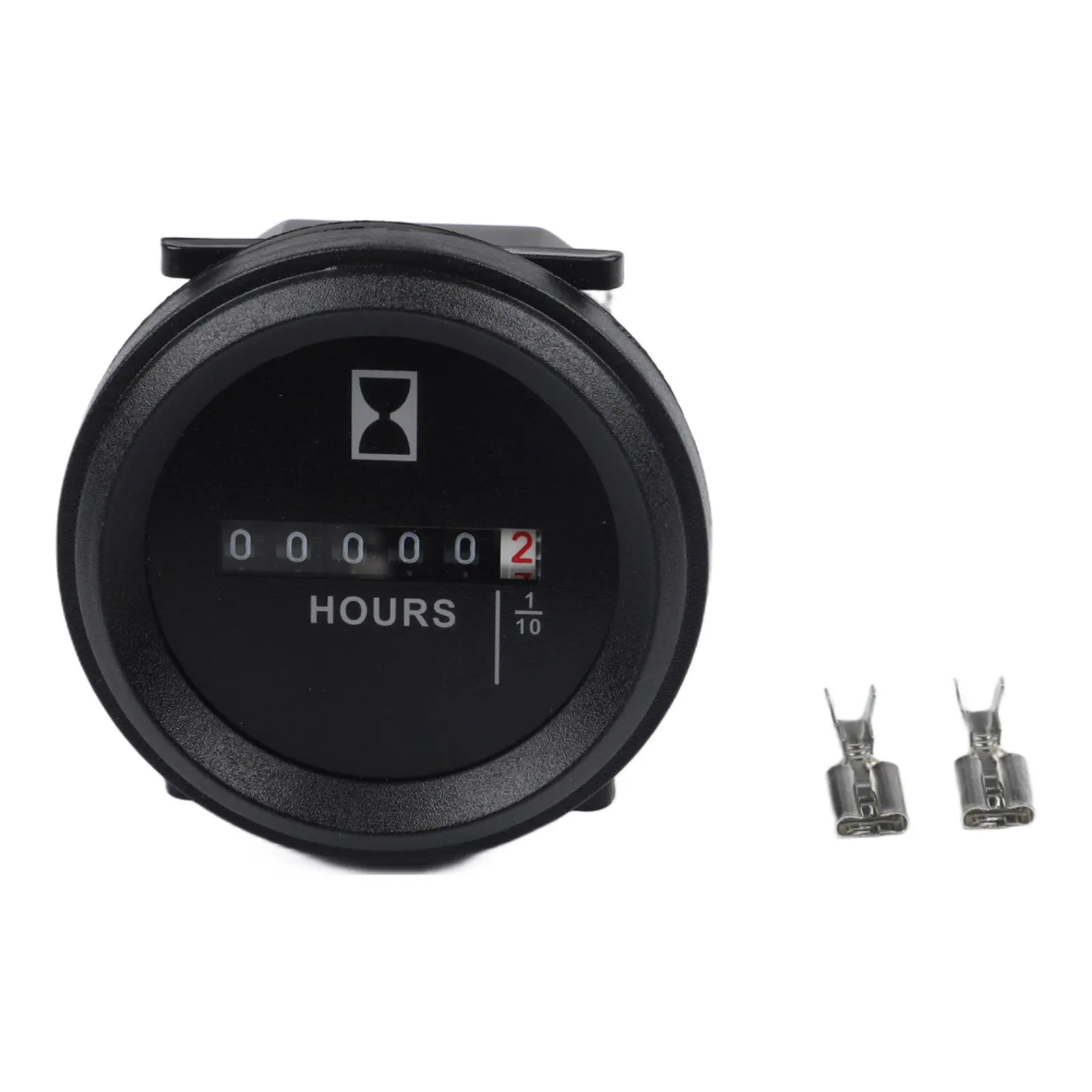 Mechanical Timer Hour Meter for Motorcycle Truck Ship with Wide Timing Range and Fully Sealed IP65 Waterproof Design