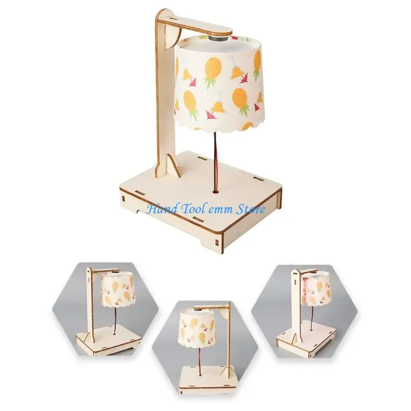H37F Innovative Levitating Night Light Assembly Set with Voice Control and Stand Desk Lamp Set Texture for Kids
