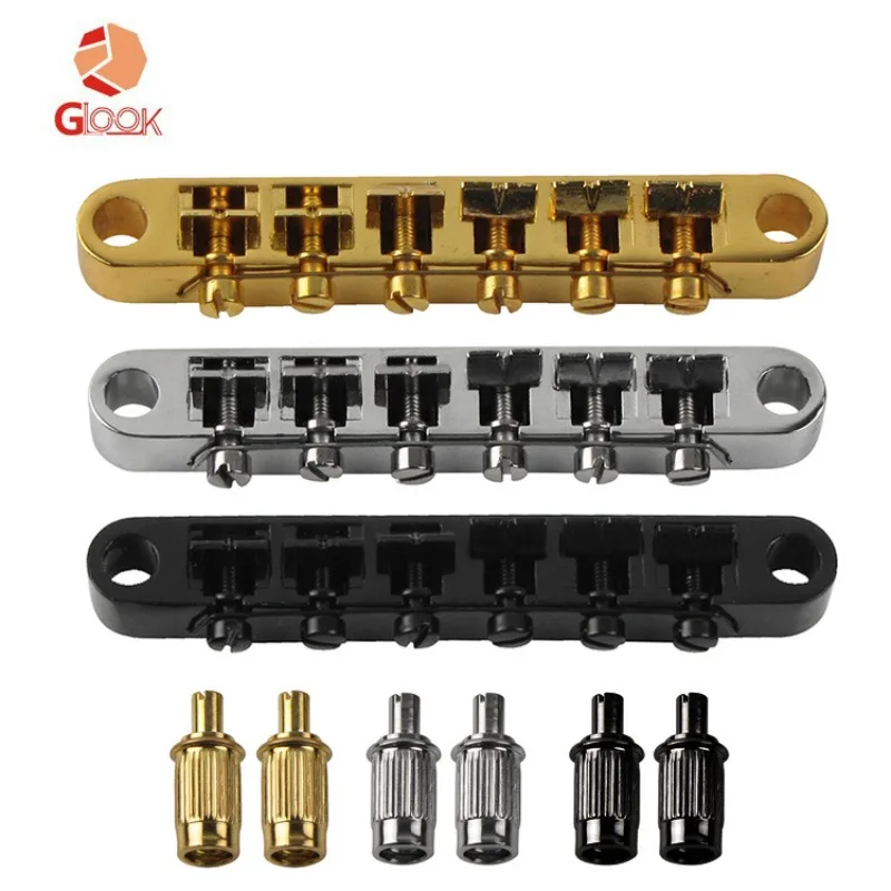 LP Electric Guitar Bridge Epi Pull String Board 11 Narrow Bridge, Three-color Optional Lp Electric Guitar Accessories