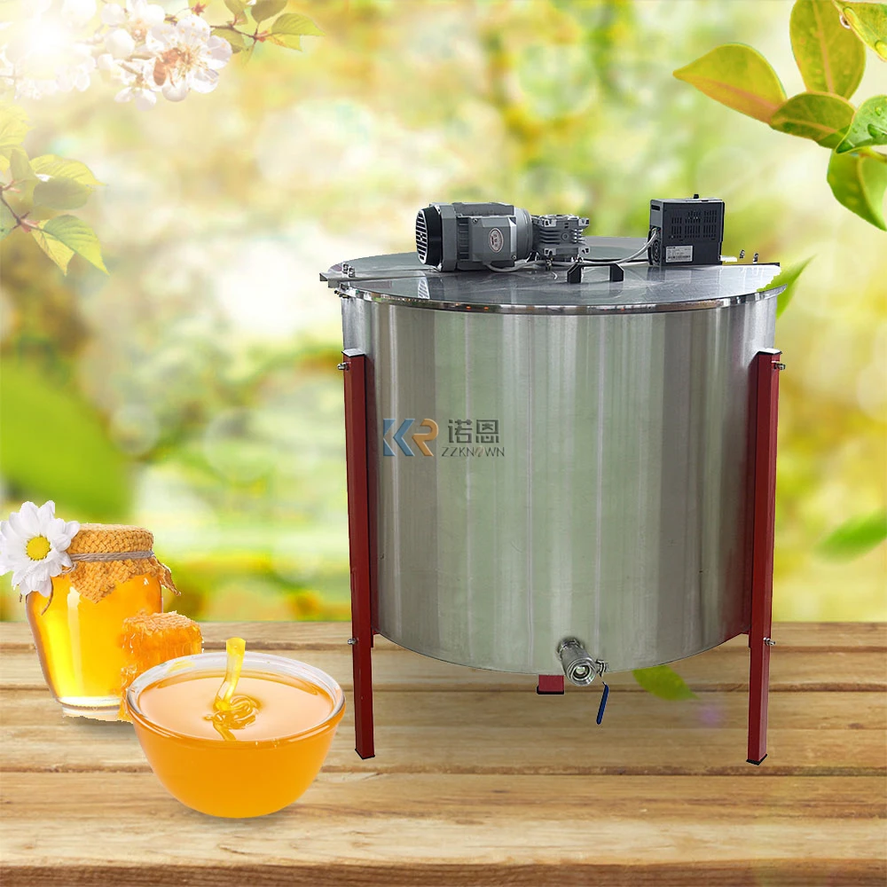 2024 Electric 24 Frames Horizontal Honey Extractor Machine Bee Honey Centrifuge Beekeeping Equipment Radial from China