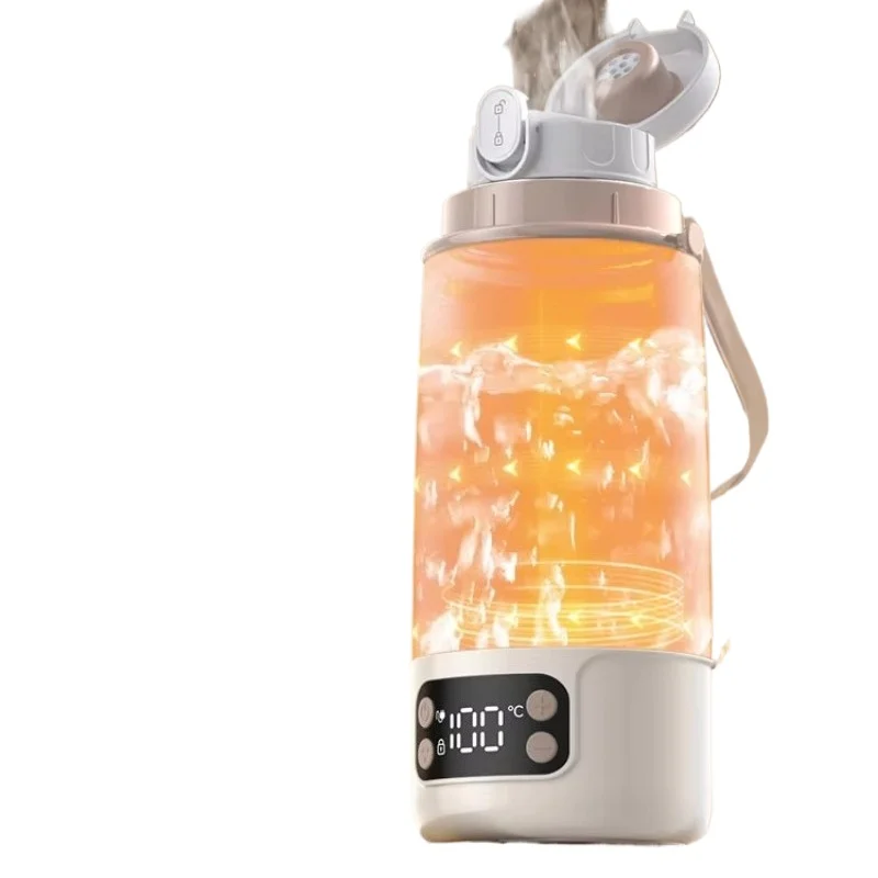 Baby Outdoor Bottle Warmer, Wireless Portable Water Boiler, Travel Formula Heater, Compact Infant Feeding Thermos