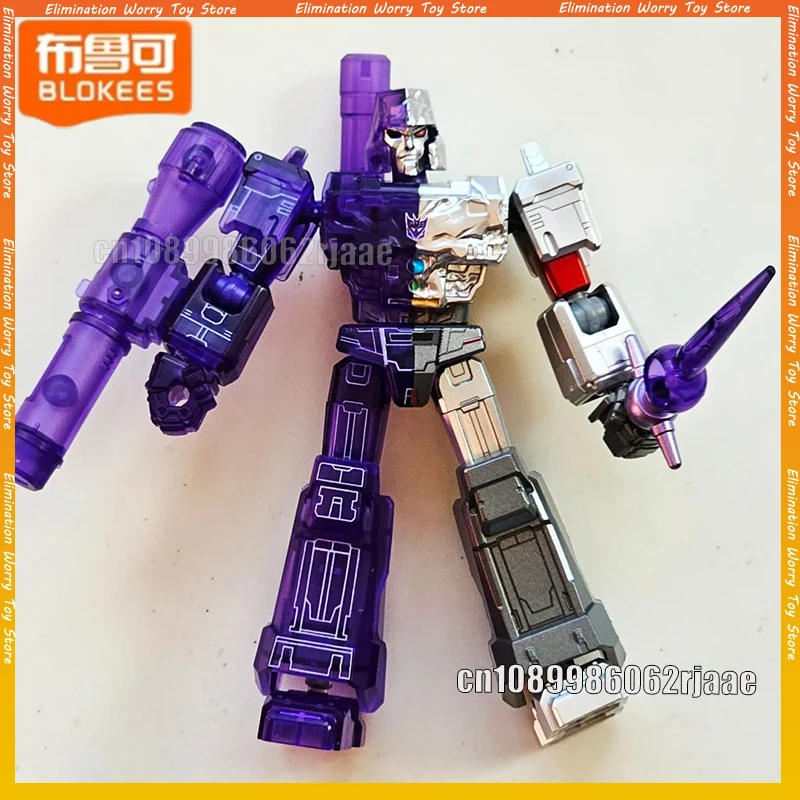 

BLOKEES Transformers Galaxy Version 9 Megatron Assembleable Block Blind Box Collectible Model Kit Action Figures For Collectors