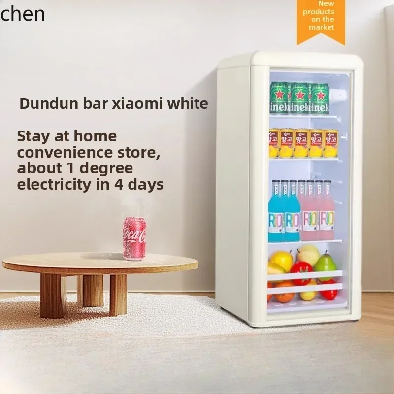 

Refrigerated Cabinet Home Living Room Small Refrigerator Vintage Office Refrigerator