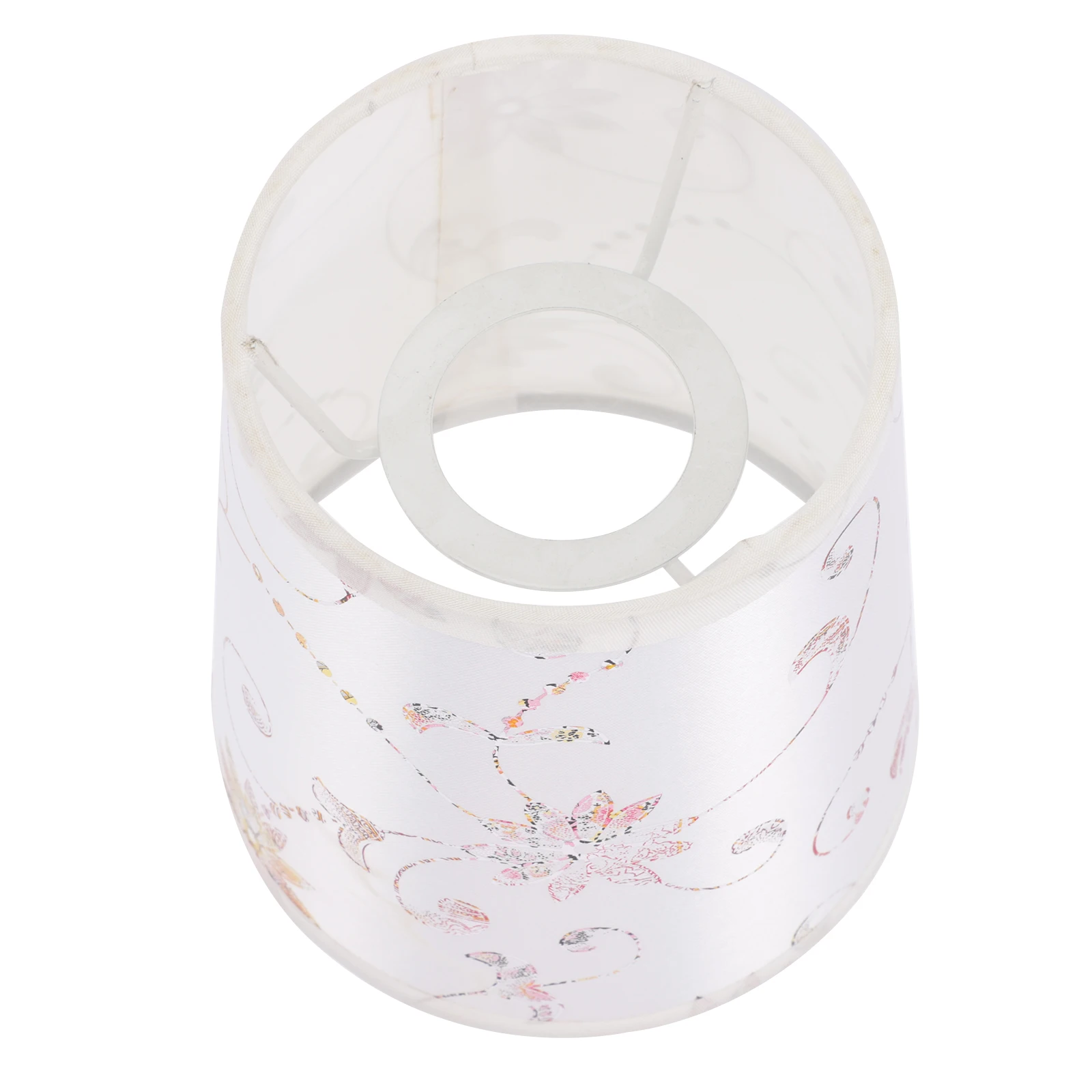 

Delicate Lamp Shade for Bedside Lamp Decorative Light Cover Cloth and Iron Material Softens Bright Light Eye Protection