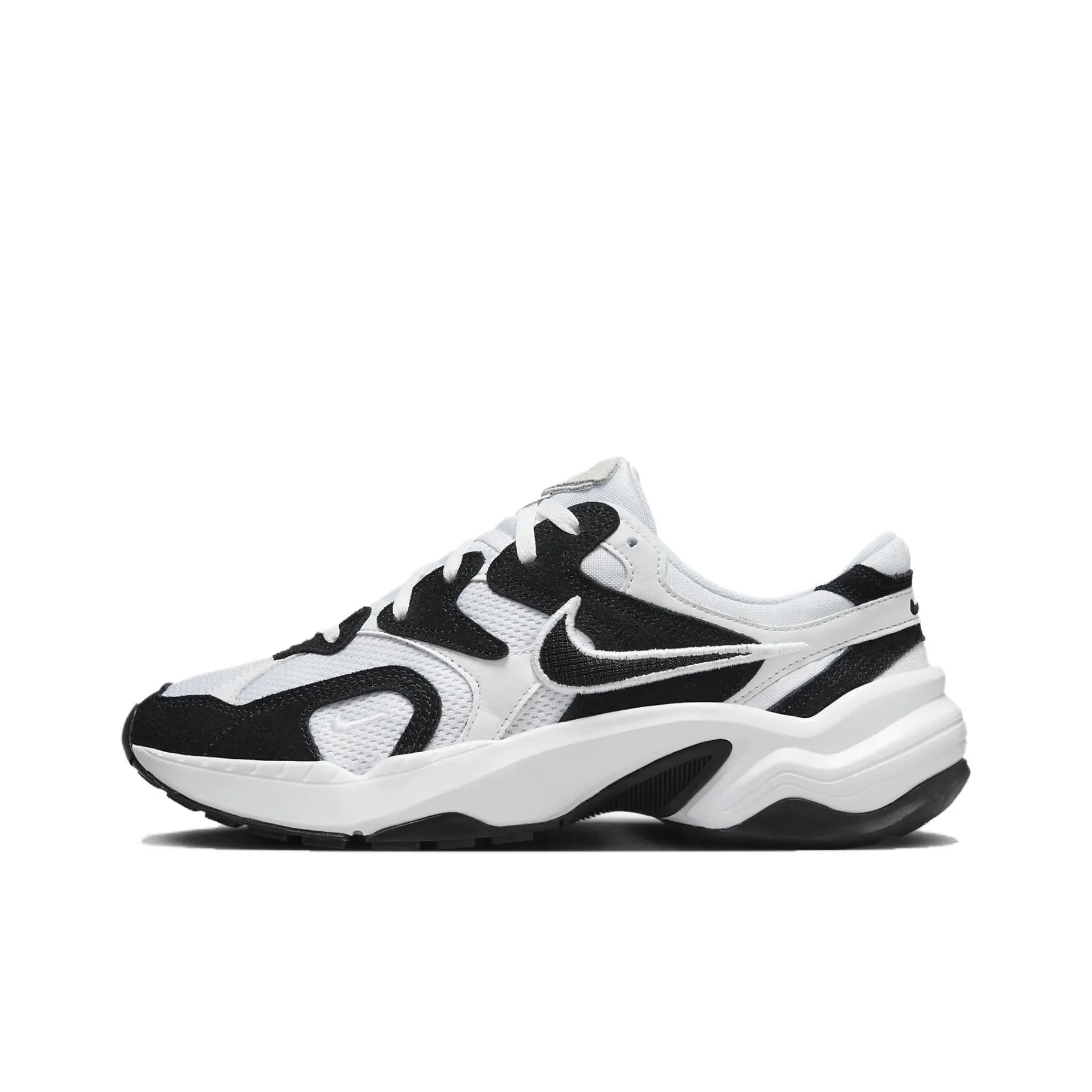 Nike AL8 Casual Shoes Women's Low Top Black/White FJ3794-104