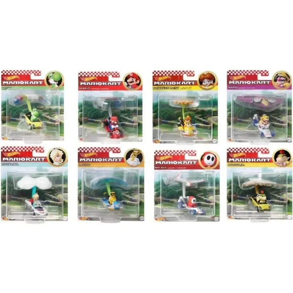 Hot Wheels Mario Kart Mario Standard Kart Super Glider Die Cast