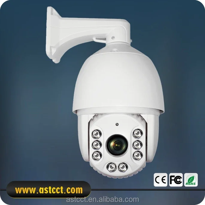 Kostengünstige HDTVI PTZ CCTV-Kamera Full HD 1080P HD Analoges Hikvision-Gehäuse IR-Hochgeschwindigkeits-Dome-Kamera