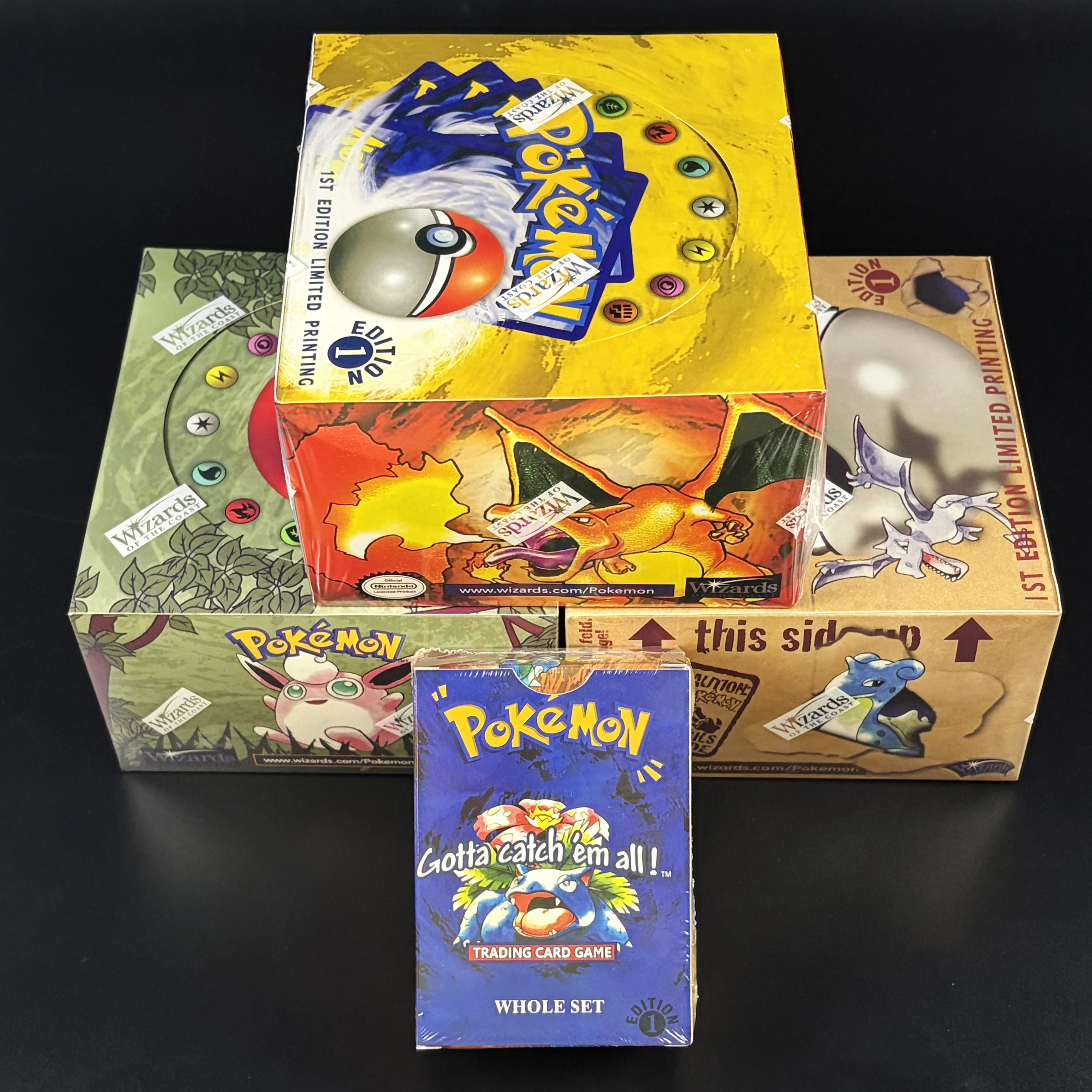 Board Game Vintage - PTCG Mühürlü 1. Baskı BASE SET