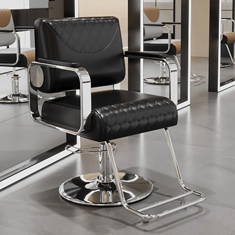 

Folding Barber Chair Portable Personalized Beauty Barber Chair Reception Desk Cadeira De Barbeiro Profissional Luxury Salon