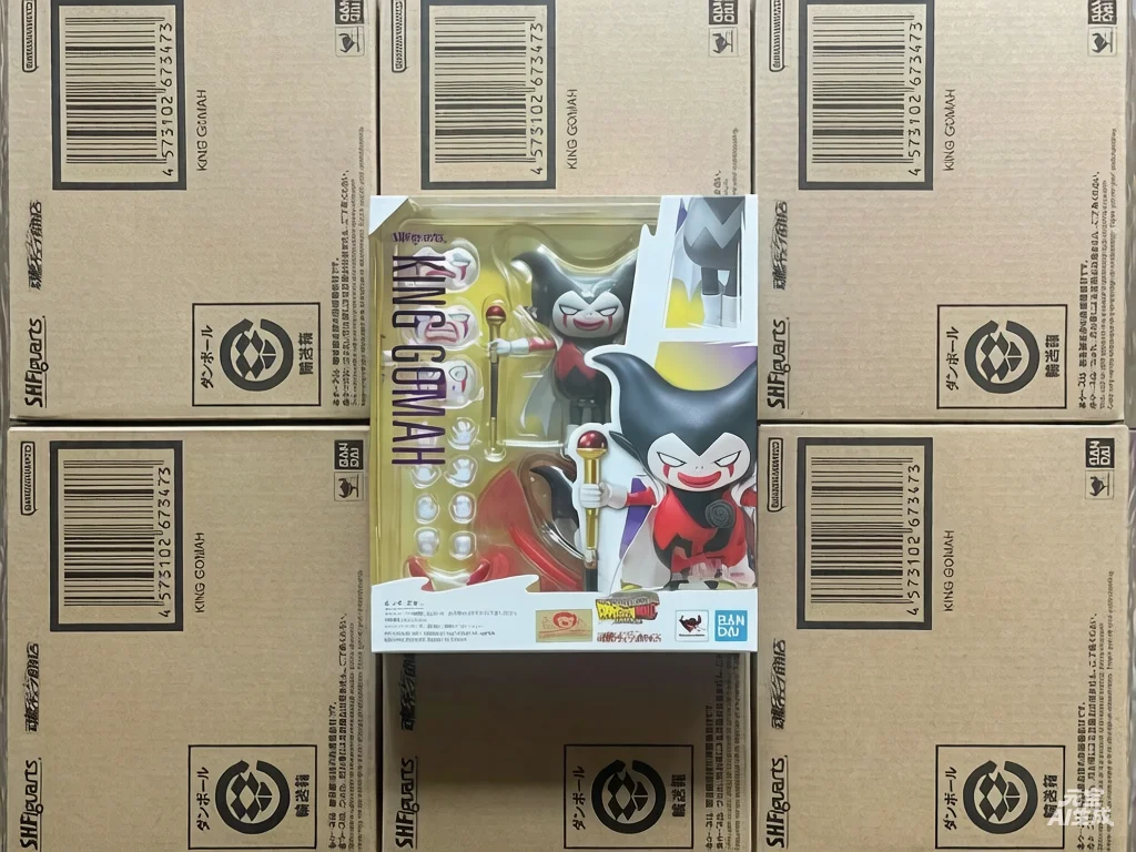 

In Stock Genuine Bandai Dragon Ball Daima Model Kit SHF King Gomah Anime Action Figure Collection Finished Model Boys Toys Gifts