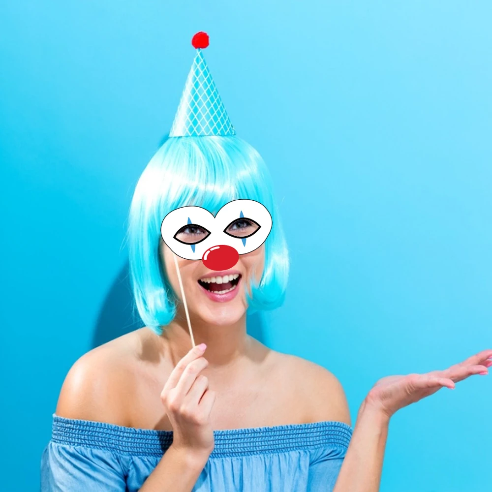 Zirkus-Einweggeschirr, Teller, Servietten, Tischdecke, Banner für Geburtstagsfeier, Geburtstagsdekoration, Festival-Partyzubehör – Detail 5